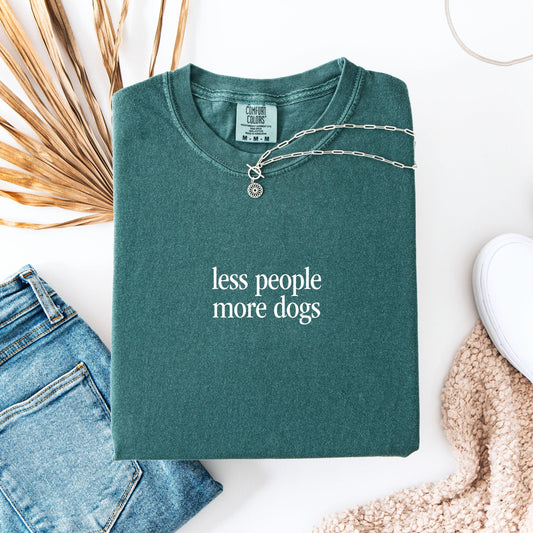 Less People More Dogs Shirt