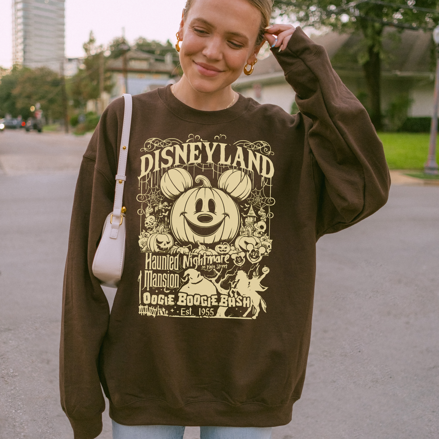 Trick-or-Treat Park Sweatshirt – Spooky Castle Crewneck