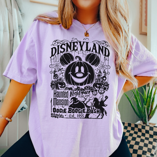 Trick-or-Treat Park Tee – Spooky Castle Halloween Shirt