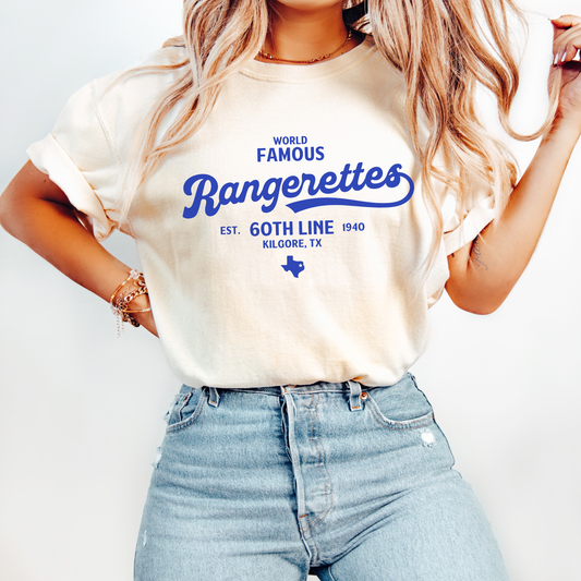 World Famous Rangerettes Line Tee