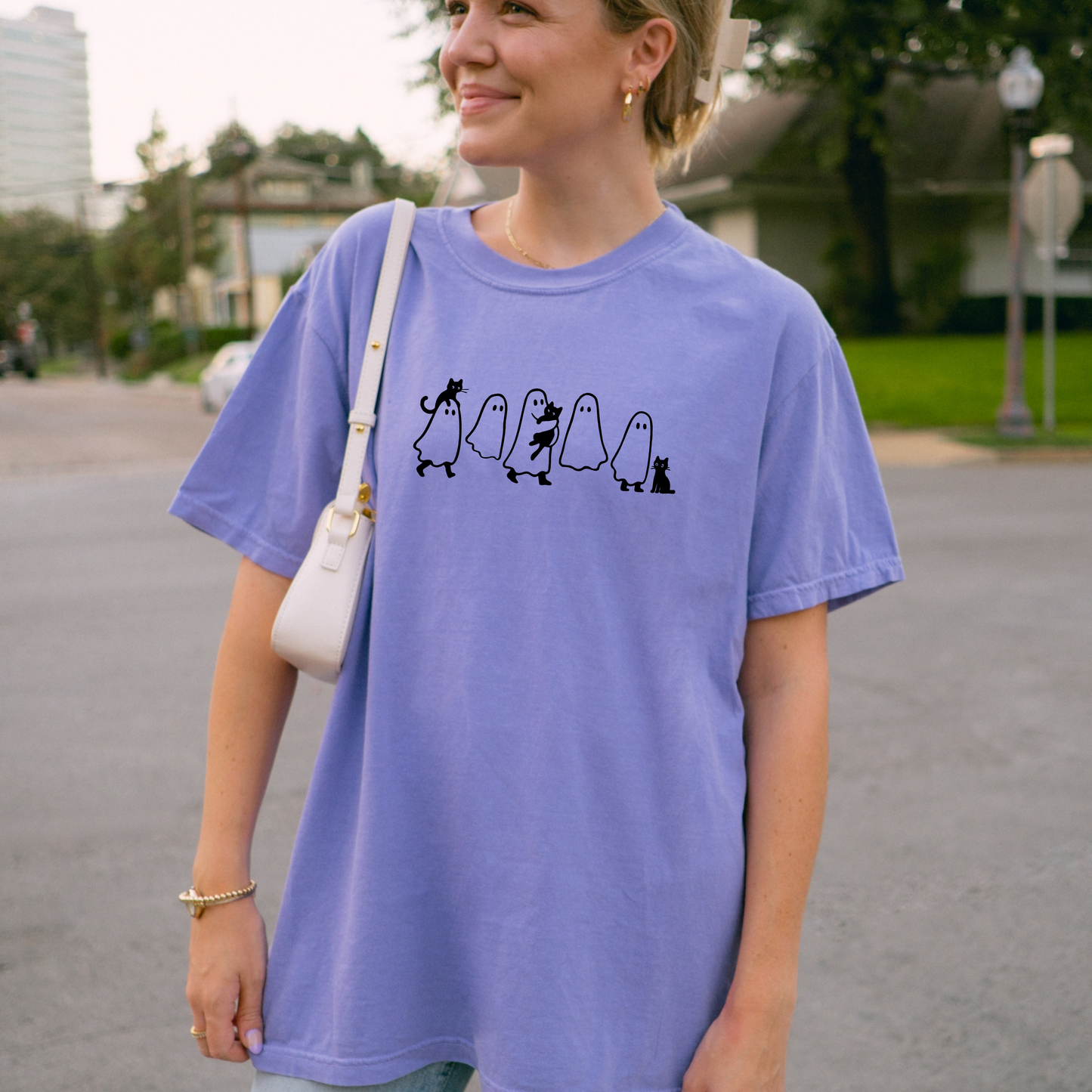 Ghosties & Black Cats Tee