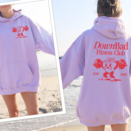 Down Bad Fitness Club Hoodie