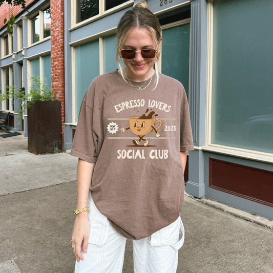 Espresso Lovers Social Club Shirt