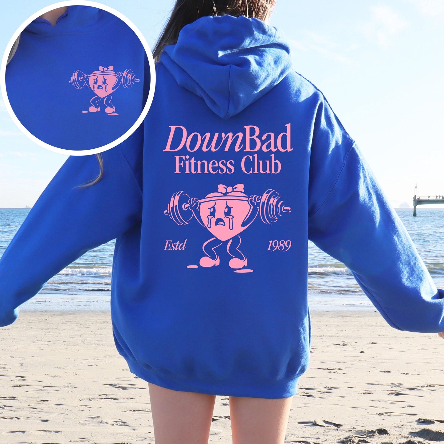 Down Bad Fitness Club Hoodie