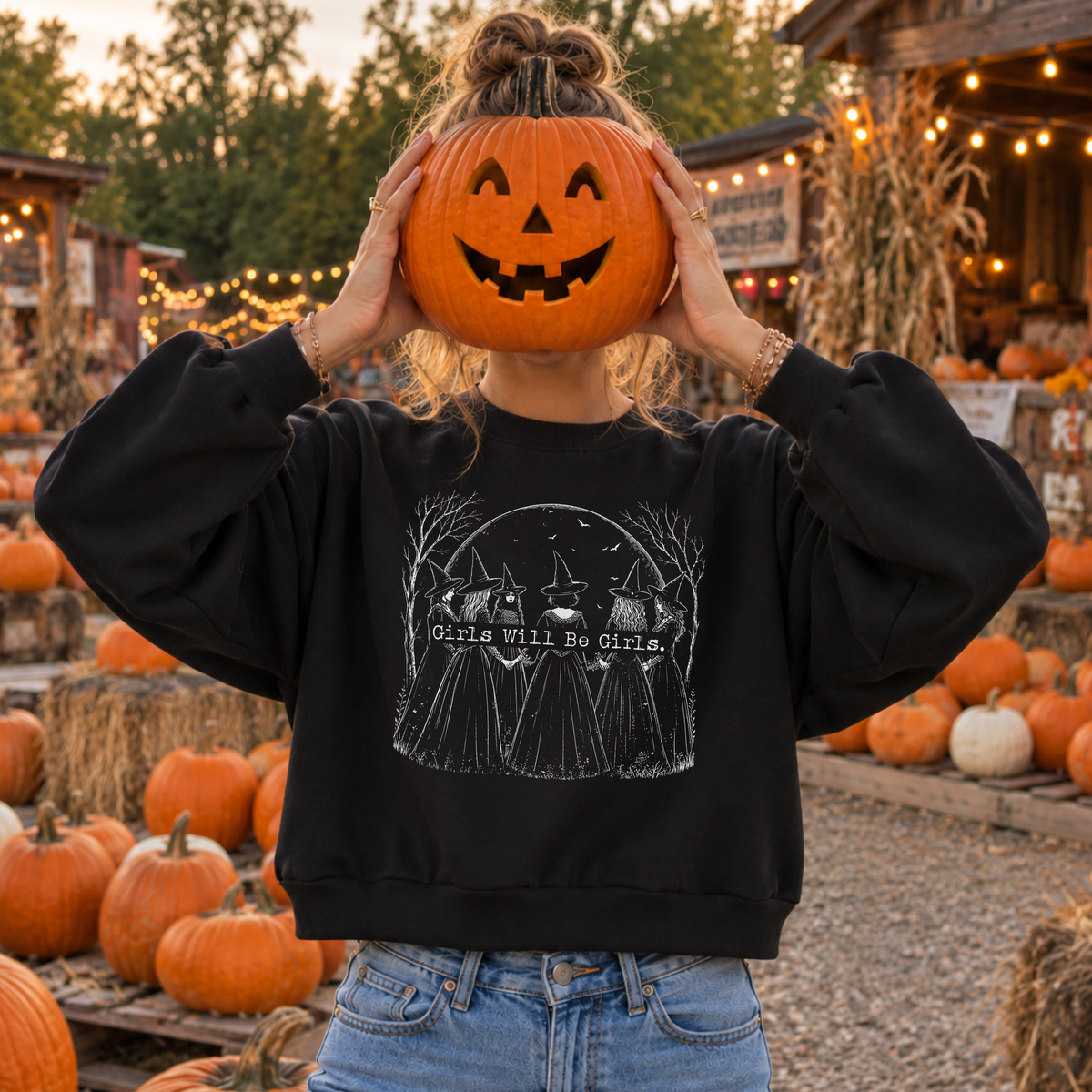 Girls Will Be Girls | Witchy Coven Sweatshirt