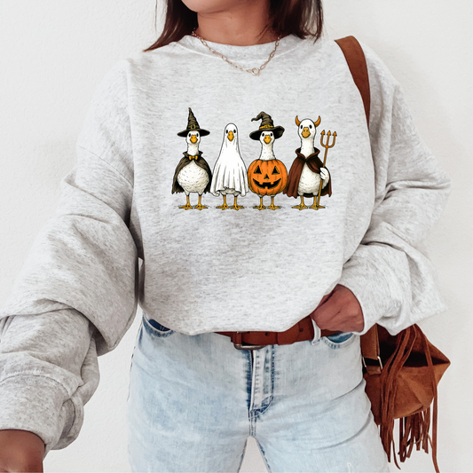 Just a Spooky Goose Sweatshirt