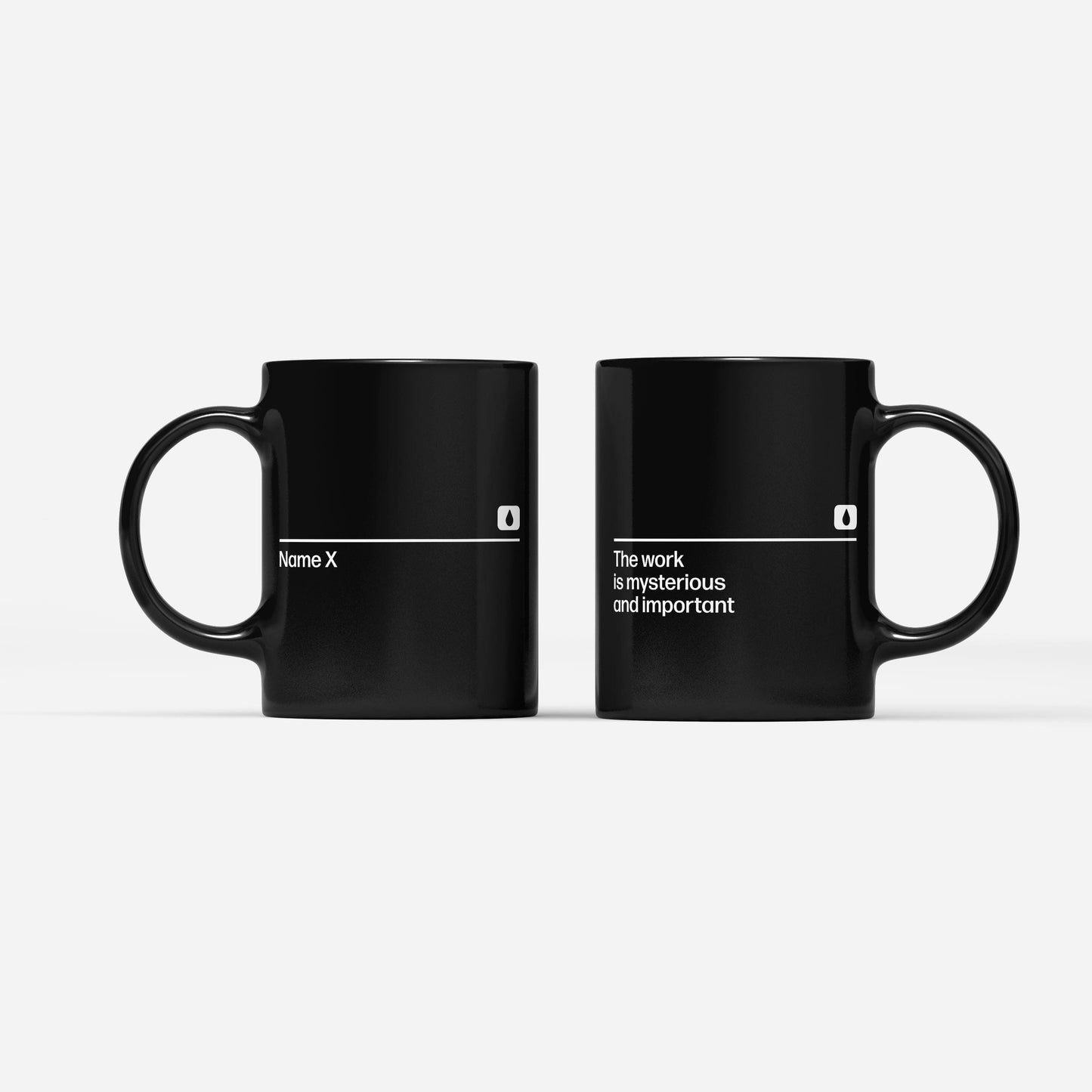 Personalized Severance Mug, Collectible TV Show Cup, Work Is Mysterious, Severed, Helly, Innie, Outie, Unique Coffee Cup, Gift For Co-Worker