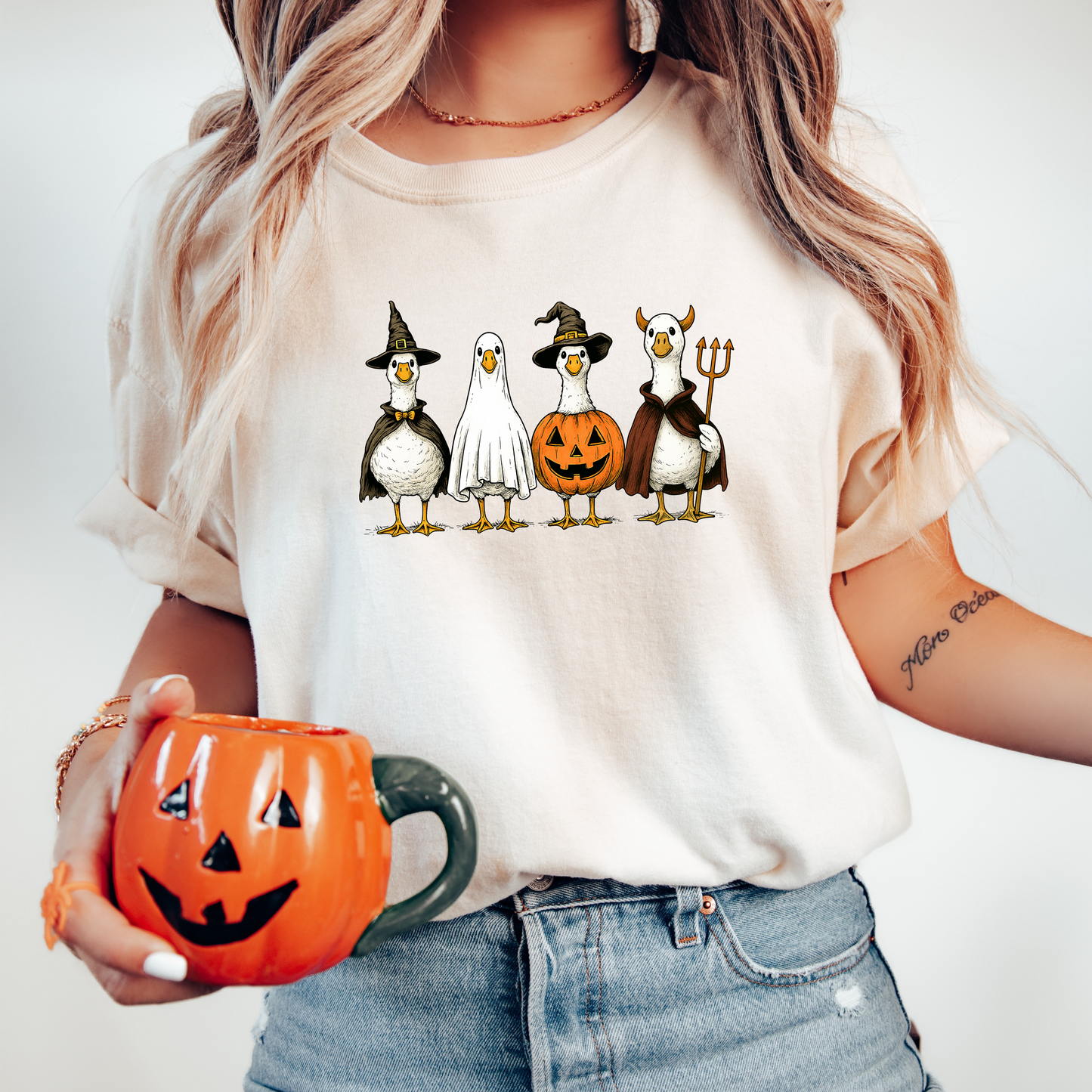 Just a Spooky Goose Tee
