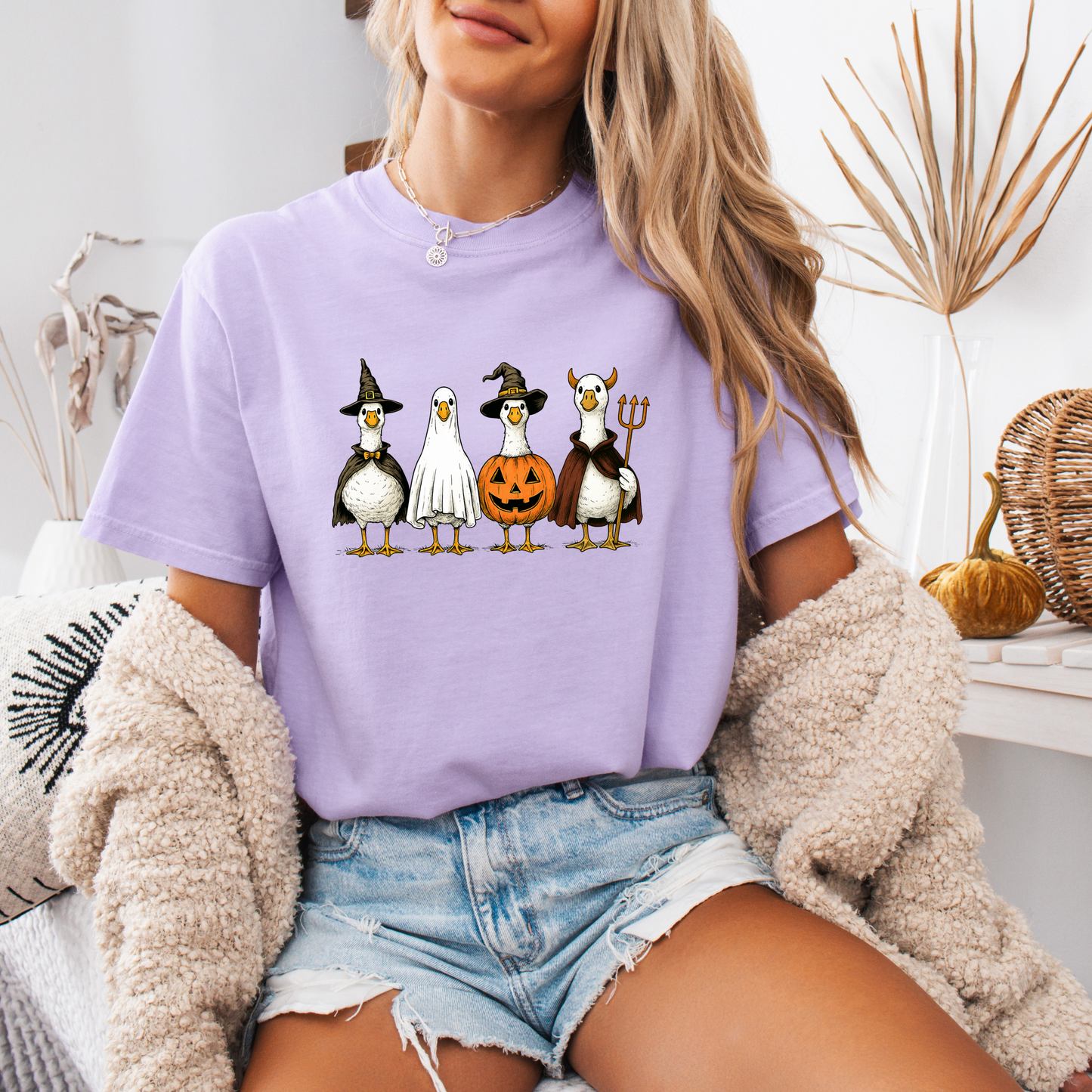 Just a Spooky Goose Tee