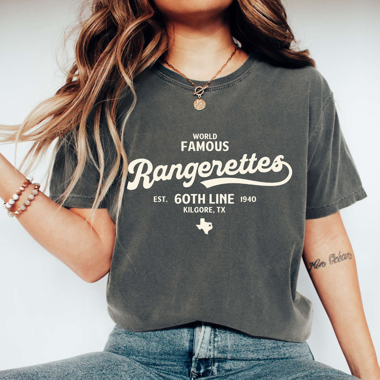 World Famous Rangerettes Line Tee