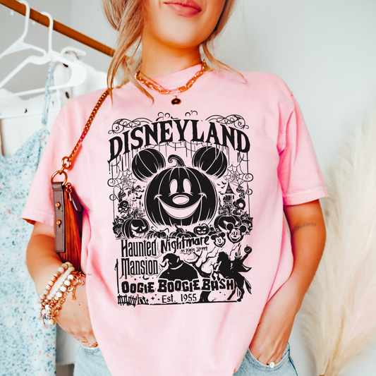 Trick-or-Treat Park Tee – Spooky Castle Halloween Shirt