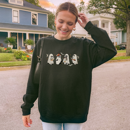 Fantasy Ghost Sweatshirt – Spooky Cute Bookish Halloween Crewneck