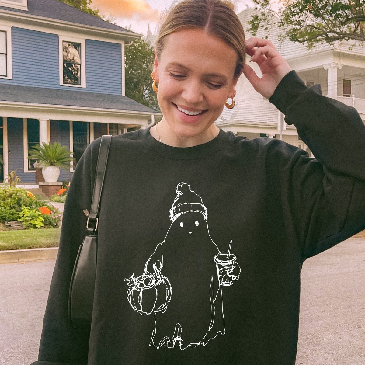 Coffee Run Ghostie Sweatshirt