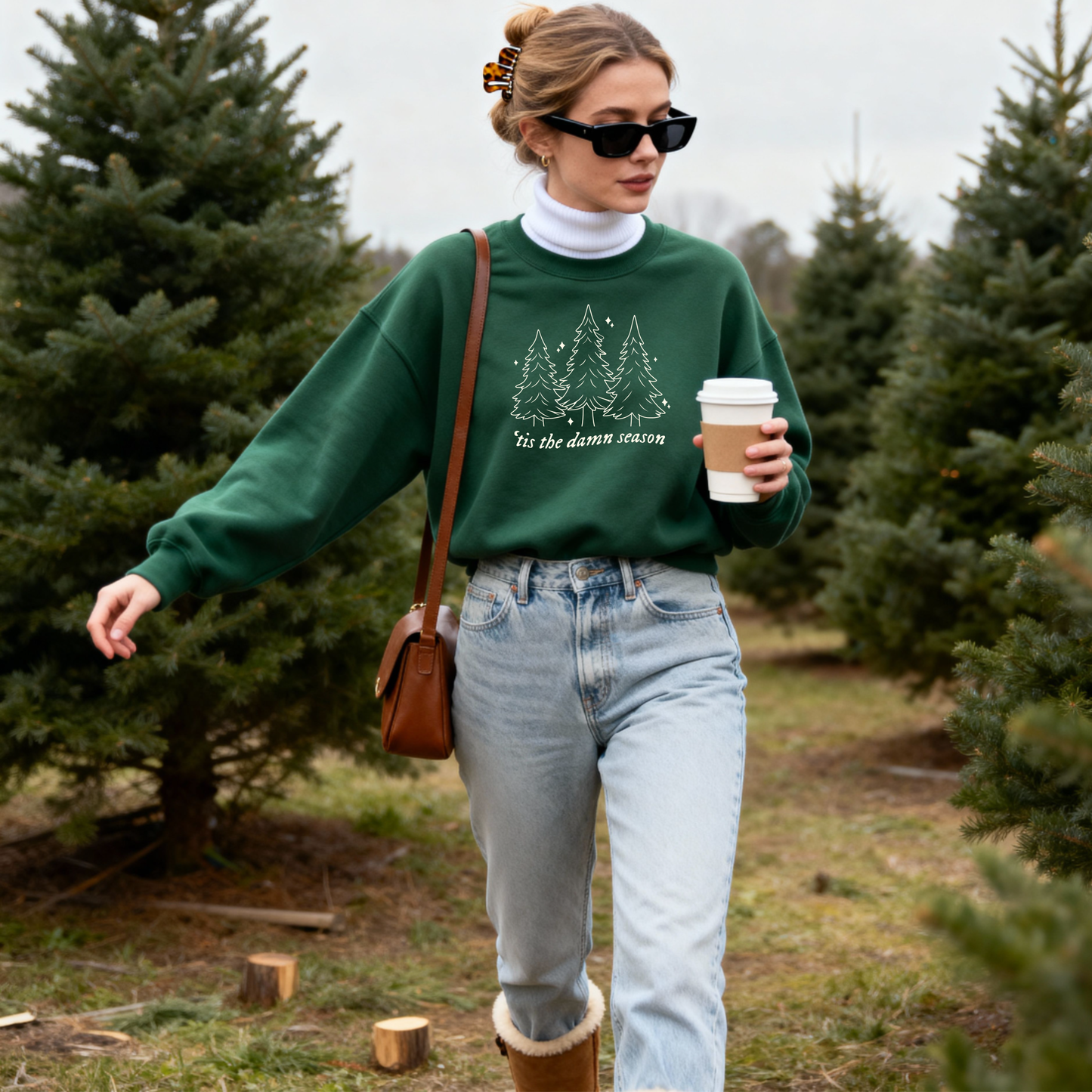 ’Tis The Damn Season Holiday Sweatshirt