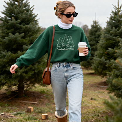 ’Tis The Damn Season Holiday Sweatshirt