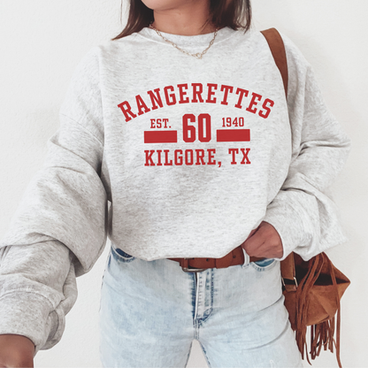 Rangerettes 60th Line Varsity Sweatshirt