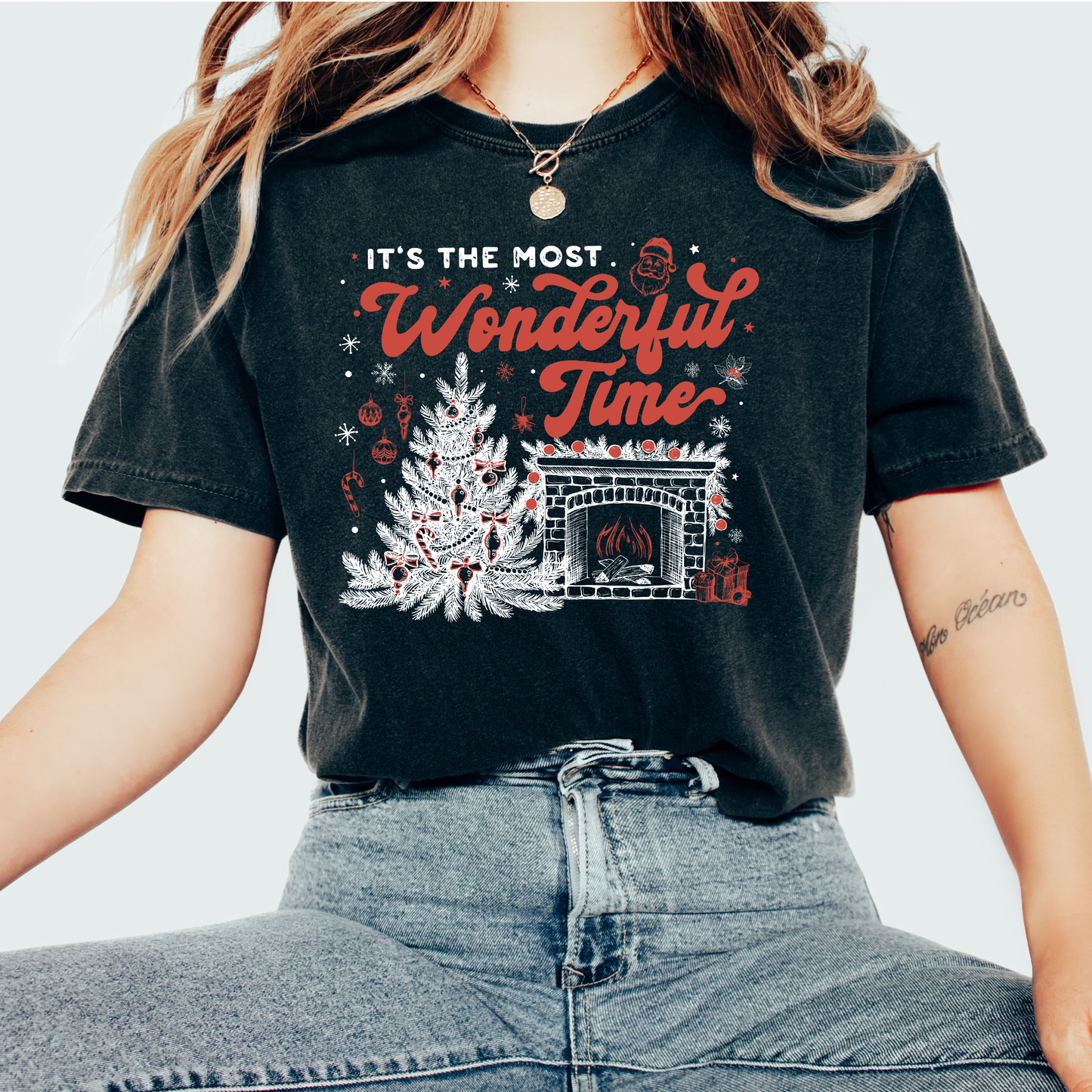 Most Wonderful Time Christmas Tee