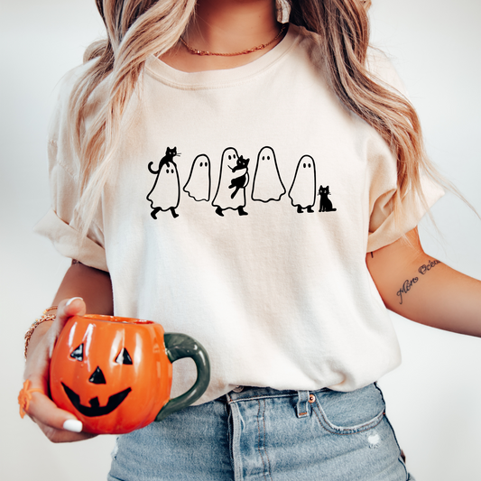 Ghosties & Black Cats Tee