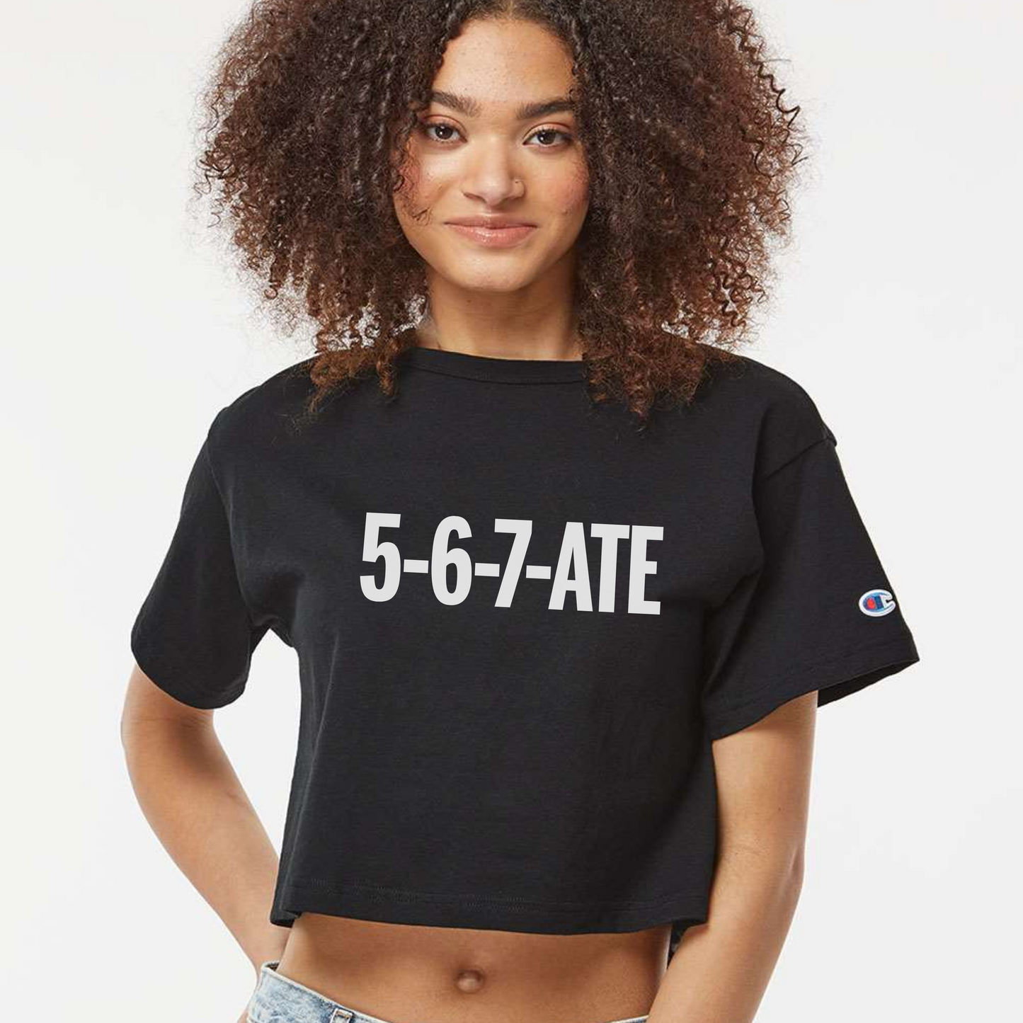 5-6-7-ATE Cropped Tee