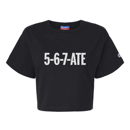 5-6-7-ATE Cropped Tee