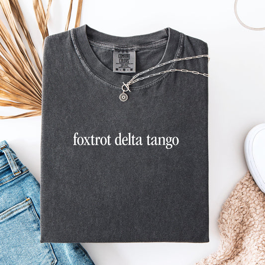Foxtrot Delta Tango Shirt