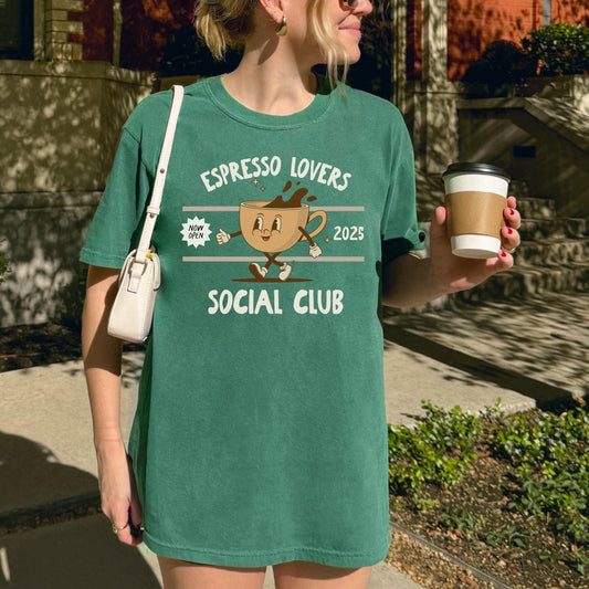 Espresso Lovers Social Club Shirt