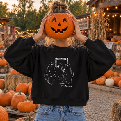 What a Ghostly Scene Sweatshirt