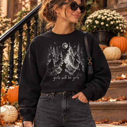 Midnight Coven Boxy Sweatshirt