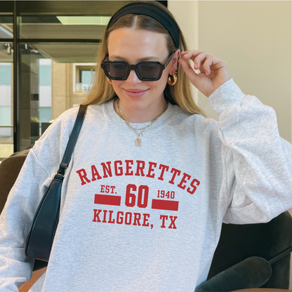 Rangerettes 60th Line Varsity Sweatshirt