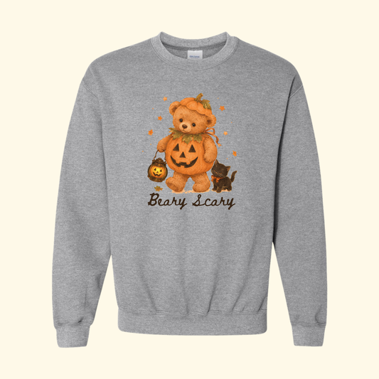 Beary Scary Halloween Sweatshirt