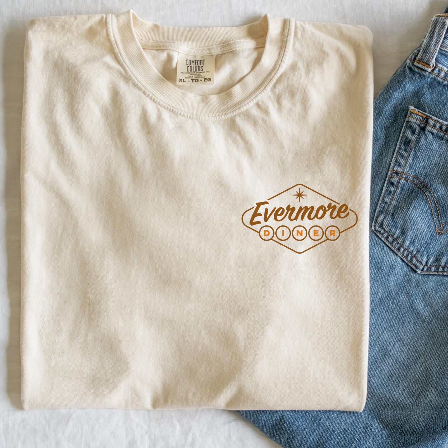 Left Behind At The Restaurant Retro Guest Check Diner Tee