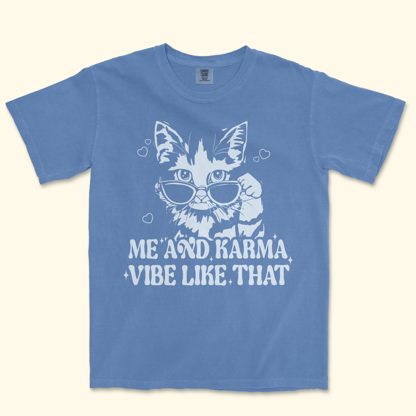 Me And Karma Cat Graphic Tee