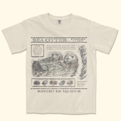 Vintage Sea Otter Graphic Tee
