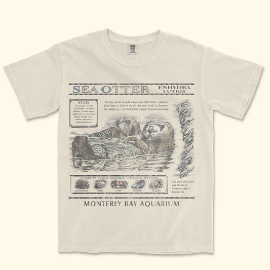 Vintage Sea Otter Graphic Tee