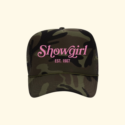Showgirl Broadway Trucker Hat